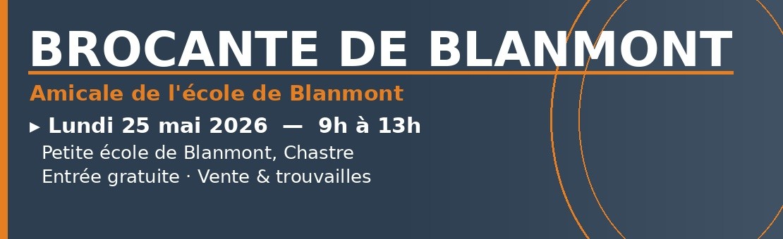 Brocante de Blanmont
